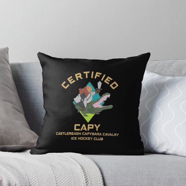 Item preview, Certified Capybara Cavalry Ice Hockey Club designed and sold by SRIAHREGALADO.