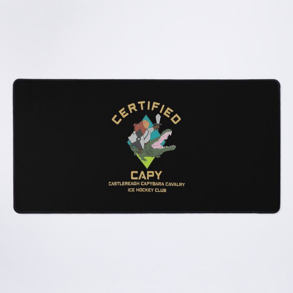 Item preview, Certified Capybara Cavalry Ice Hockey Club designed and sold by SRIAHREGALADO.