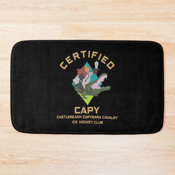 Item preview, Certified Capybara Cavalry Ice Hockey Club designed and sold by SRIAHREGALADO.