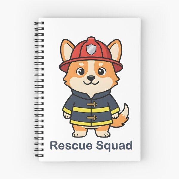Item preview, Cute Corgi Firefighter – Rescue Squad Funny Gift Sticker designed and sold by Isliath.