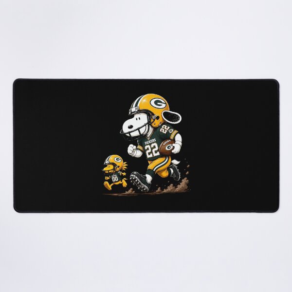 Item preview, Players Footbal Green Bay Packers Snoopy And Woodstock designed and sold by PopArtDarkness.