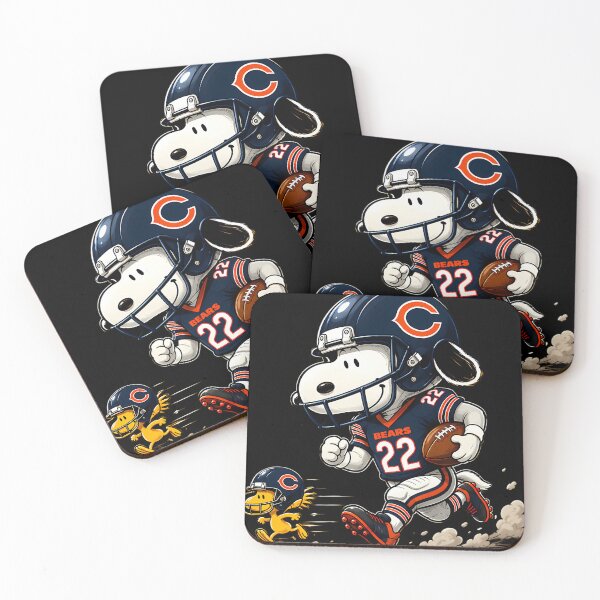 Item preview, Chicago Bears Snoopy And Woodstock Player designed and sold by PopArtDarkness.