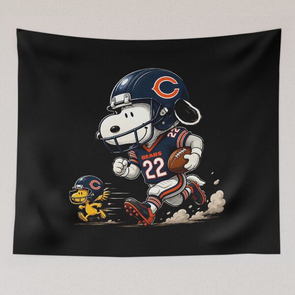 Item preview, Chicago Bears Snoopy And Woodstock Player designed and sold by PopArtDarkness.