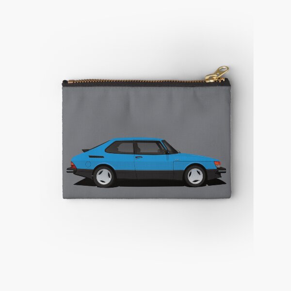 Item preview, Saab 900 Turbo Aero - blue - illustration designed and sold by knappidesign.