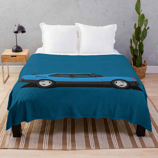 Item preview, Saab 900 Turbo Aero - blue - illustration designed and sold by knappidesign.