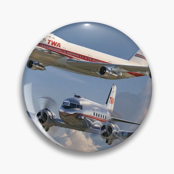 Item preview, TWA Generations Of Flight Aviation Illustration  designed and sold by Skyframe Aviation.