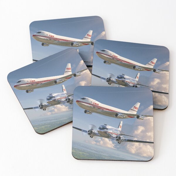 Item preview, TWA Generations Of Flight Aviation Illustration  designed and sold by Skyframe Aviation.