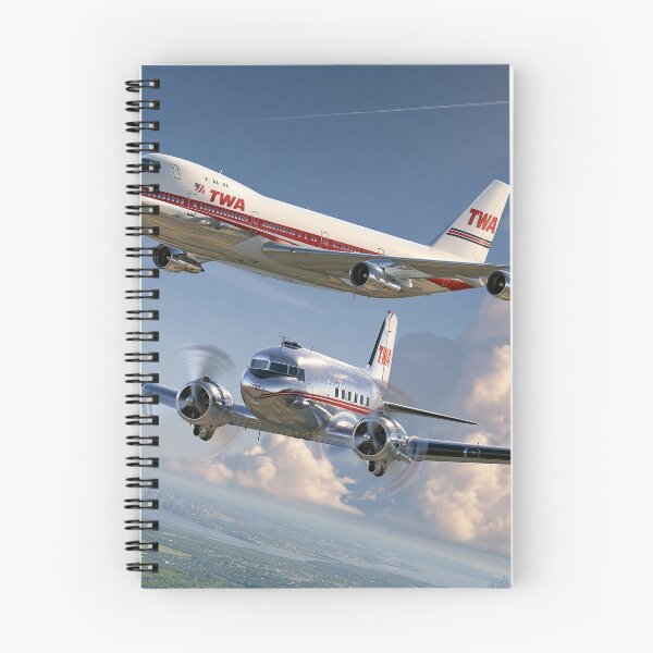 Item preview, TWA Generations Of Flight Aviation Illustration  designed and sold by Skyframe Aviation.