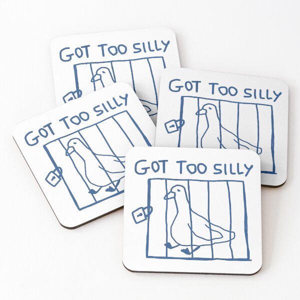 Item preview, Got Too Silly - Silly Goose Meme  designed and sold by Ibrahimott.