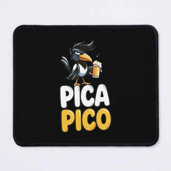 Item preview, Pica Pico Drinking Magpie Bird Humor designed and sold by SRIAHREGALADO.