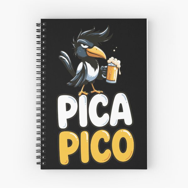 Item preview, Pica Pico Drinking Magpie Bird Humor designed and sold by SRIAHREGALADO.