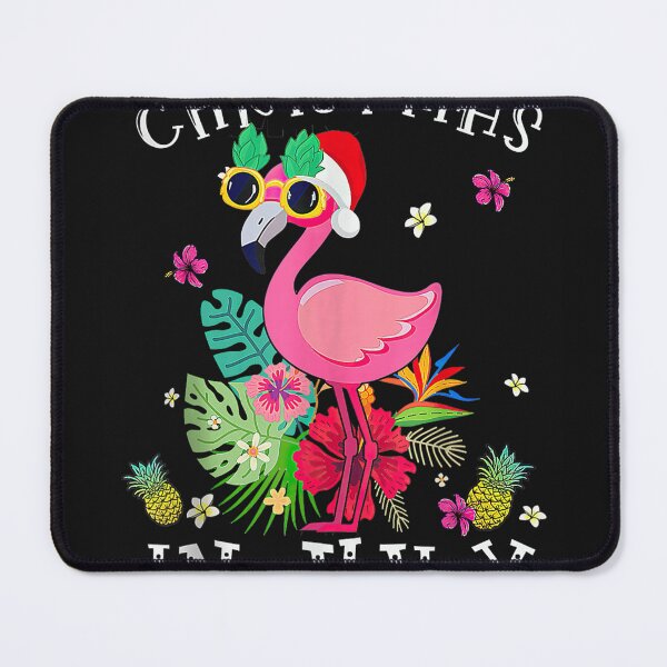 Item preview, Christmas in July Pink Flamingo Hawaii designed and sold by bandom557.