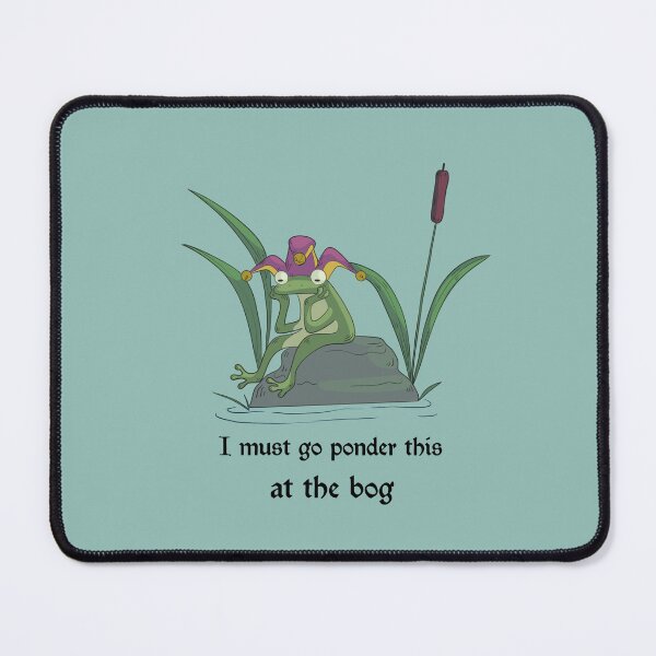 Item preview, Pondering frog designed and sold by BaHumbugi.