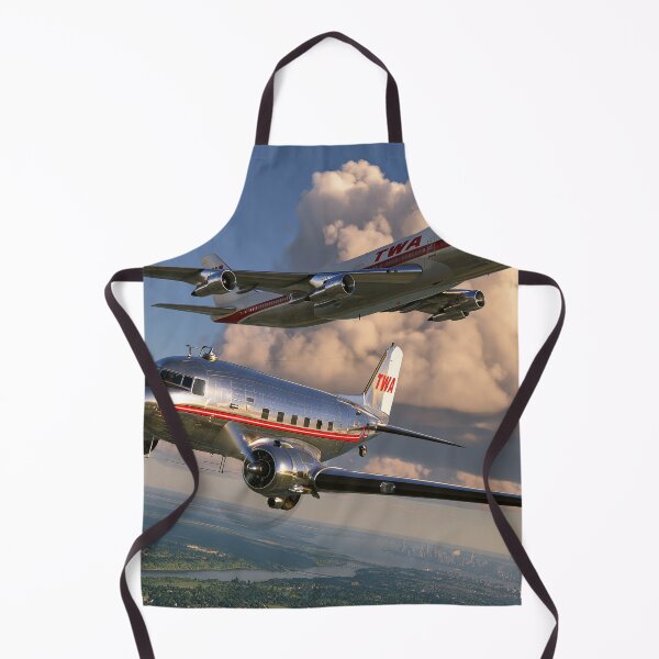 Item preview, TWA Wings Through History Aviation Illustration designed and sold by Skyframe Aviation.