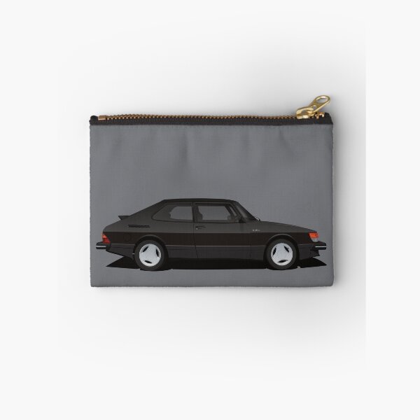 Item preview, Saab 900 Turbo Aero - black - illustration designed and sold by knappidesign.