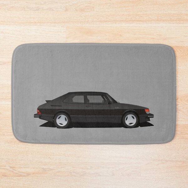 Item preview, Saab 900 Turbo Aero - black - illustration designed and sold by knappidesign.