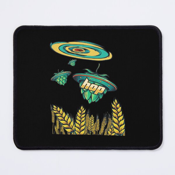 Item preview, Hops UFO Invasion Over Wheat Field designed and sold by SRIAHREGALADO.