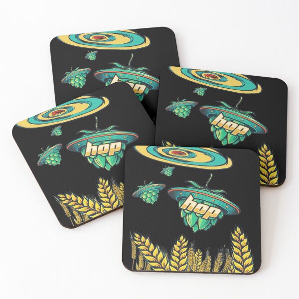 Item preview, Hops UFO Invasion Over Wheat Field designed and sold by SRIAHREGALADO.