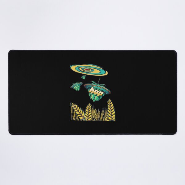 Item preview, Hops UFO Invasion Over Wheat Field designed and sold by SRIAHREGALADO.
