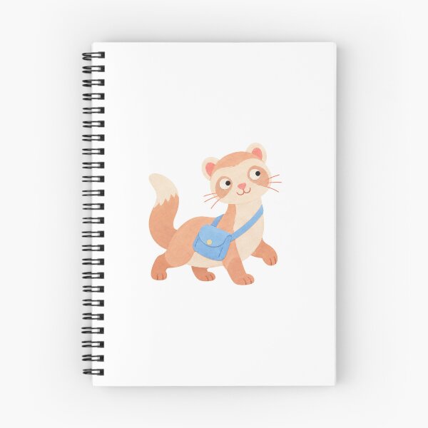 Item preview, Ferret with a Messenger Satchel designed and sold by The-Art-of-D.