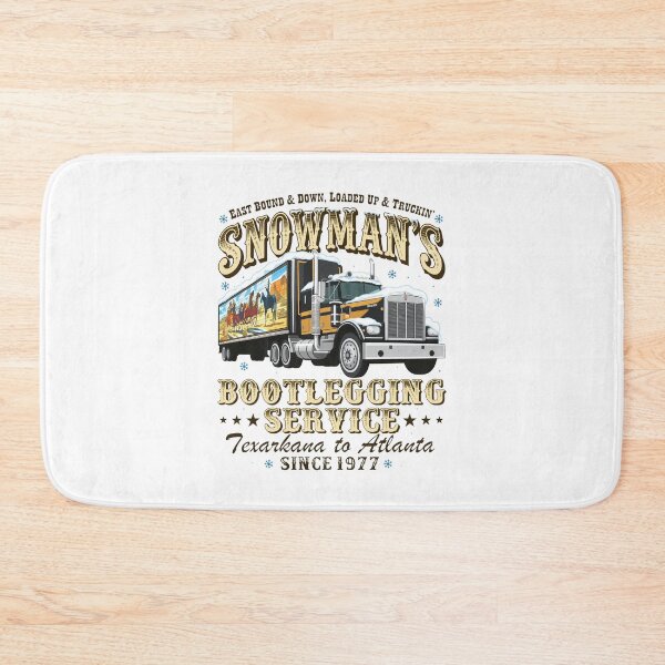 Item preview, Snowman Bootlegging Service Retro Trucking designed and sold by SRIAHREGALADO.