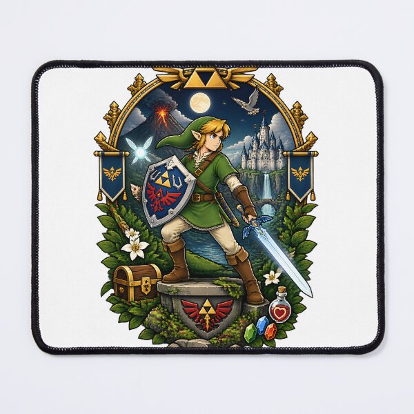 Item preview, Cute Little Zelda Fantasy Character Illustration Design designed and sold by Tyler Rickard.