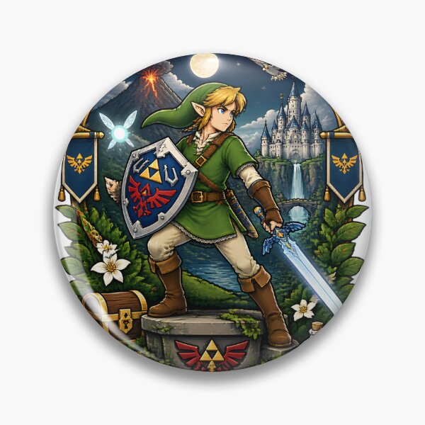 Item preview, Cute Little Zelda Fantasy Character Illustration Design designed and sold by Tyler Rickard.