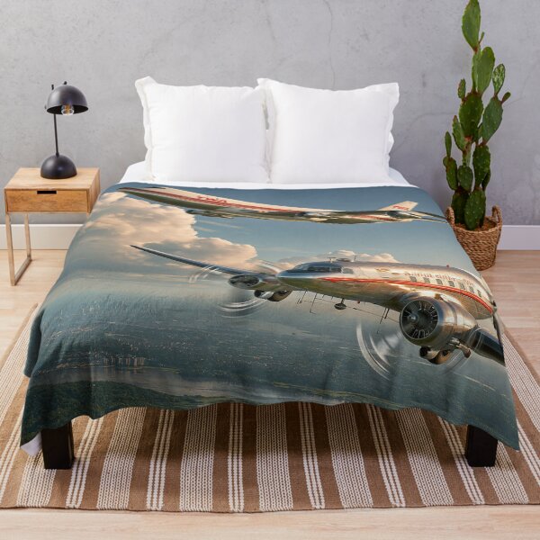 Item preview, TWA Golden Age Meets The Jumbo Jet Aviation Illustration designed and sold by Skyframe Aviation.