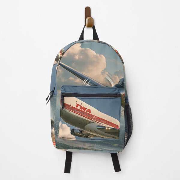 Item preview, TWA Golden Age Meets The Jumbo Jet Aviation Illustration designed and sold by Skyframe Aviation.