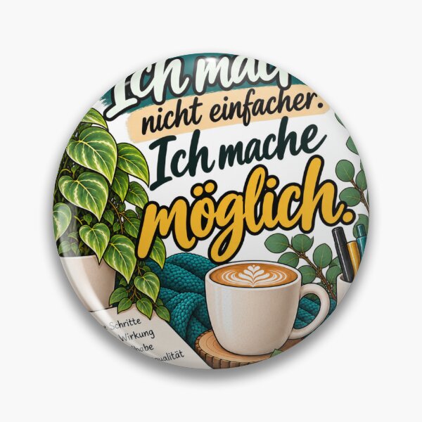 Item preview, I don't make things easier. I make them possible. (German version) designed and sold by LosthopeCreations.