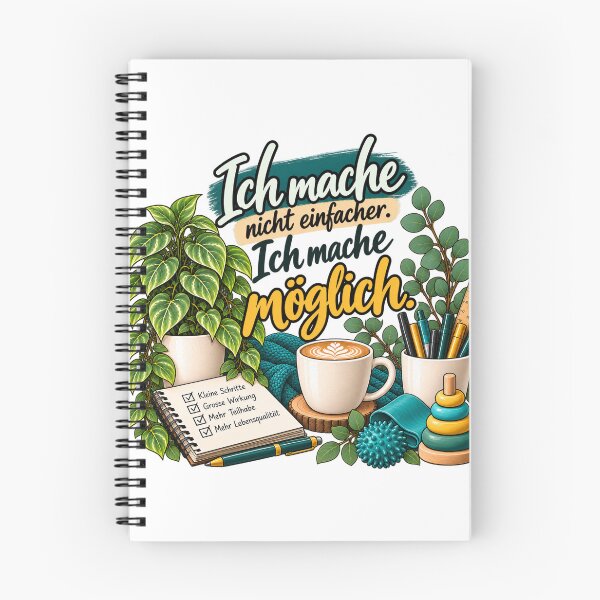 Item preview, I don't make things easier. I make them possible. (German version) designed and sold by LosthopeCreations.