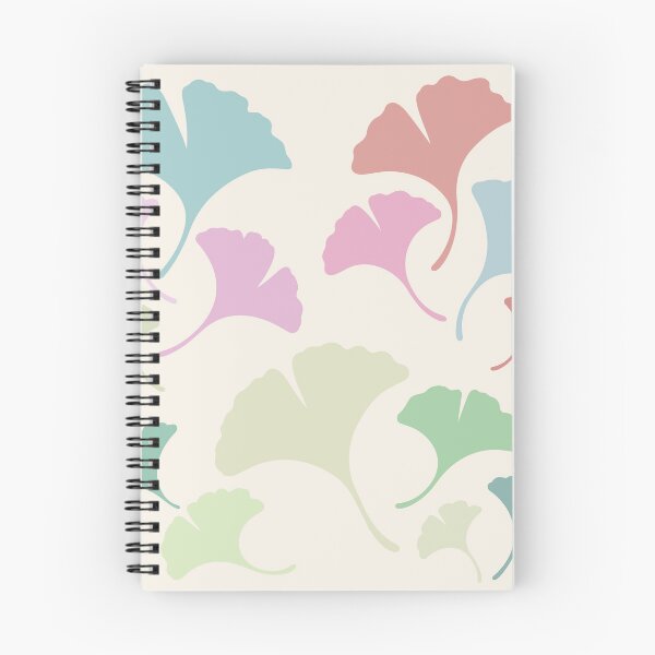 Artikelvorschau, Pastel Ginkgo Leaves Minimal Botanical Pattern entworfen und verkauft von zan-mf.