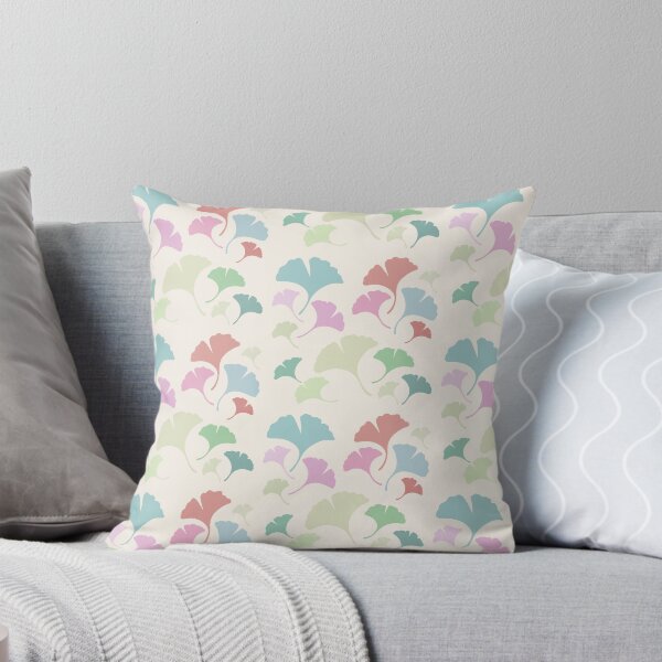 Item preview, Pastel Ginkgo Leaves Minimal Botanical Pattern designed and sold by zan-mf.