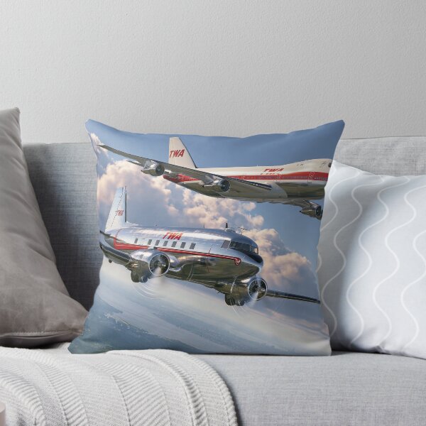Item preview, TWA Heritage Formation Aviation Illustration designed and sold by Skyframe Aviation.