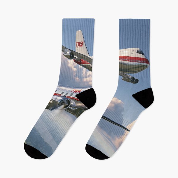 Item preview, TWA Heritage Formation Aviation Illustration designed and sold by Skyframe Aviation.