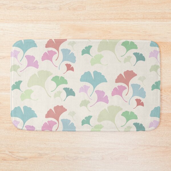 Item preview, Pastel Ginkgo Leaves Minimal Botanical Pattern designed and sold by zan-mf.