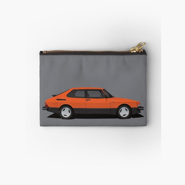 Item preview, Saab 900 Turbo Aero - orange - illustration designed and sold by knappidesign.