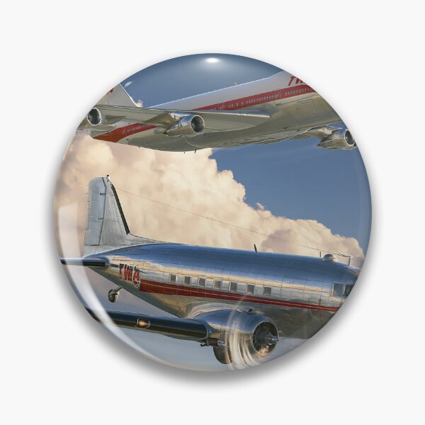 Item preview, TWA Legends Of The Skies Aviation Illustration designed and sold by Skyframe Aviation.