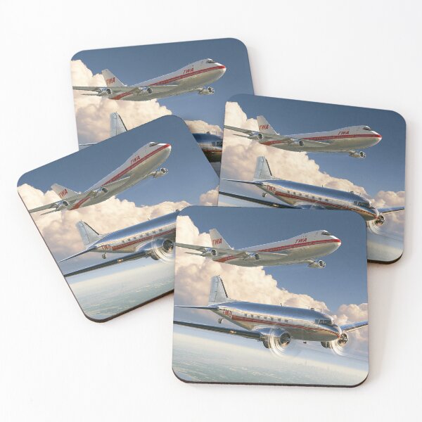Item preview, TWA Legends Of The Skies Aviation Illustration designed and sold by Skyframe Aviation.