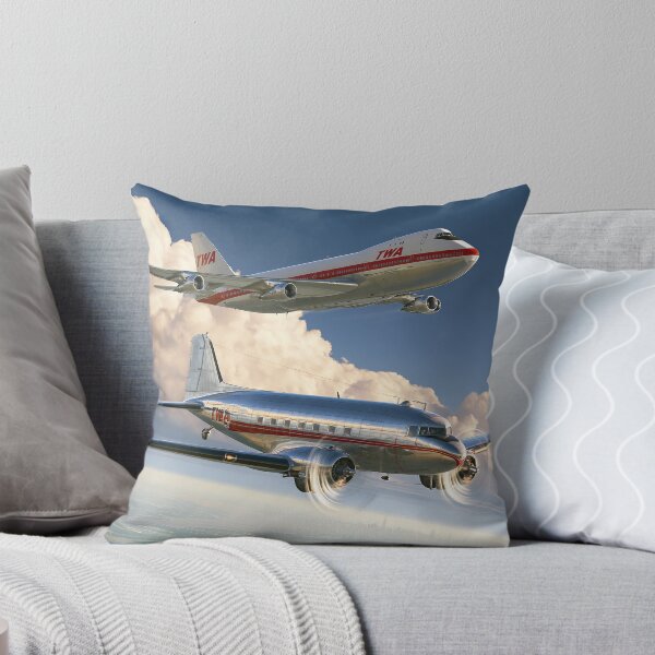 Item preview, TWA Legends Of The Skies Aviation Illustration designed and sold by Skyframe Aviation.