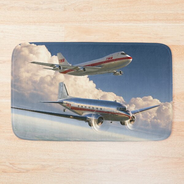 Item preview, TWA Legends Of The Skies Aviation Illustration designed and sold by Skyframe Aviation.