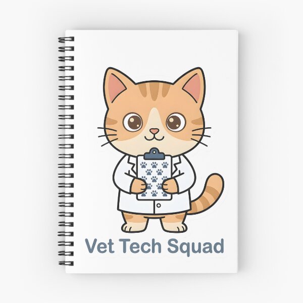 Item preview, Cute Cat Vet – Vet Tech Squad Funny Gift Sticker designed and sold by Isliath.