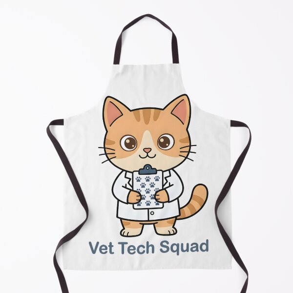 Item preview, Cute Cat Vet – Vet Tech Squad Funny Gift Sticker designed and sold by Isliath.