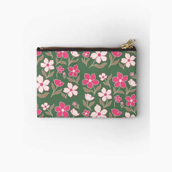Item preview, Pink Wildflower Botanical Garden Floral Pattern designed and sold by zan-mf.