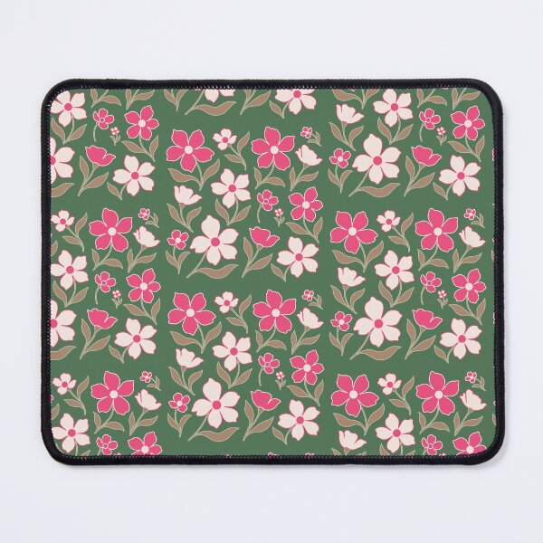 Item preview, Pink Wildflower Botanical Garden Floral Pattern designed and sold by zan-mf.