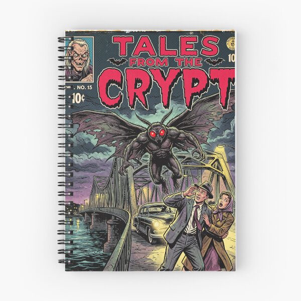 Item preview, Vintage Horror and spooky Comic Cryptid The mothman designed and sold by Fictional Ink Society.