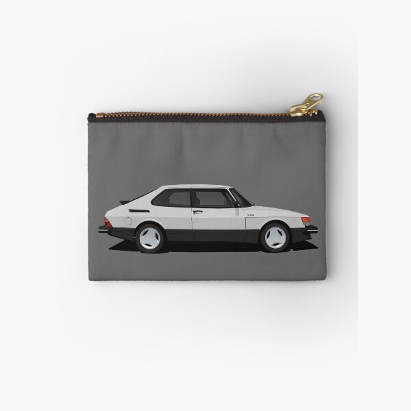 Item preview, Saab 900 Turbo Aero - white - side view designed and sold by knappidesign.