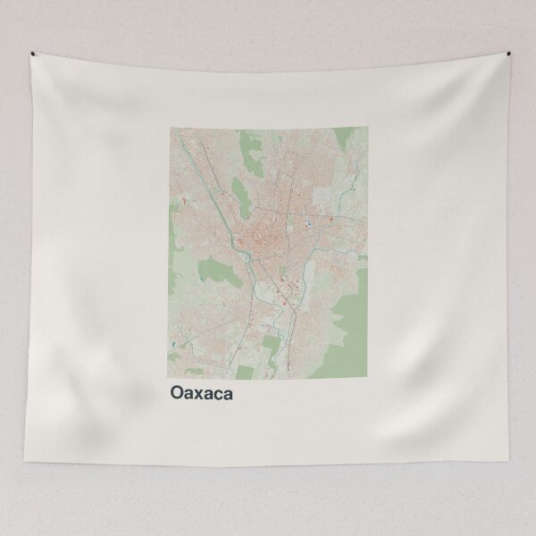 Item preview, Oaxaca Minimalistic Map Art designed and sold by MapsNerd.