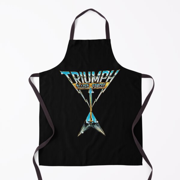 Artikelvorschau, Triumphs Allied Forces Logo Retro Rock entworfen und verkauft von HarsuPreart.