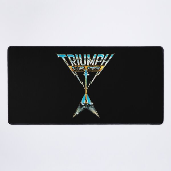 Item preview, Triumphs Allied Forces Logo Retro Rock designed and sold by HarsuPreart.